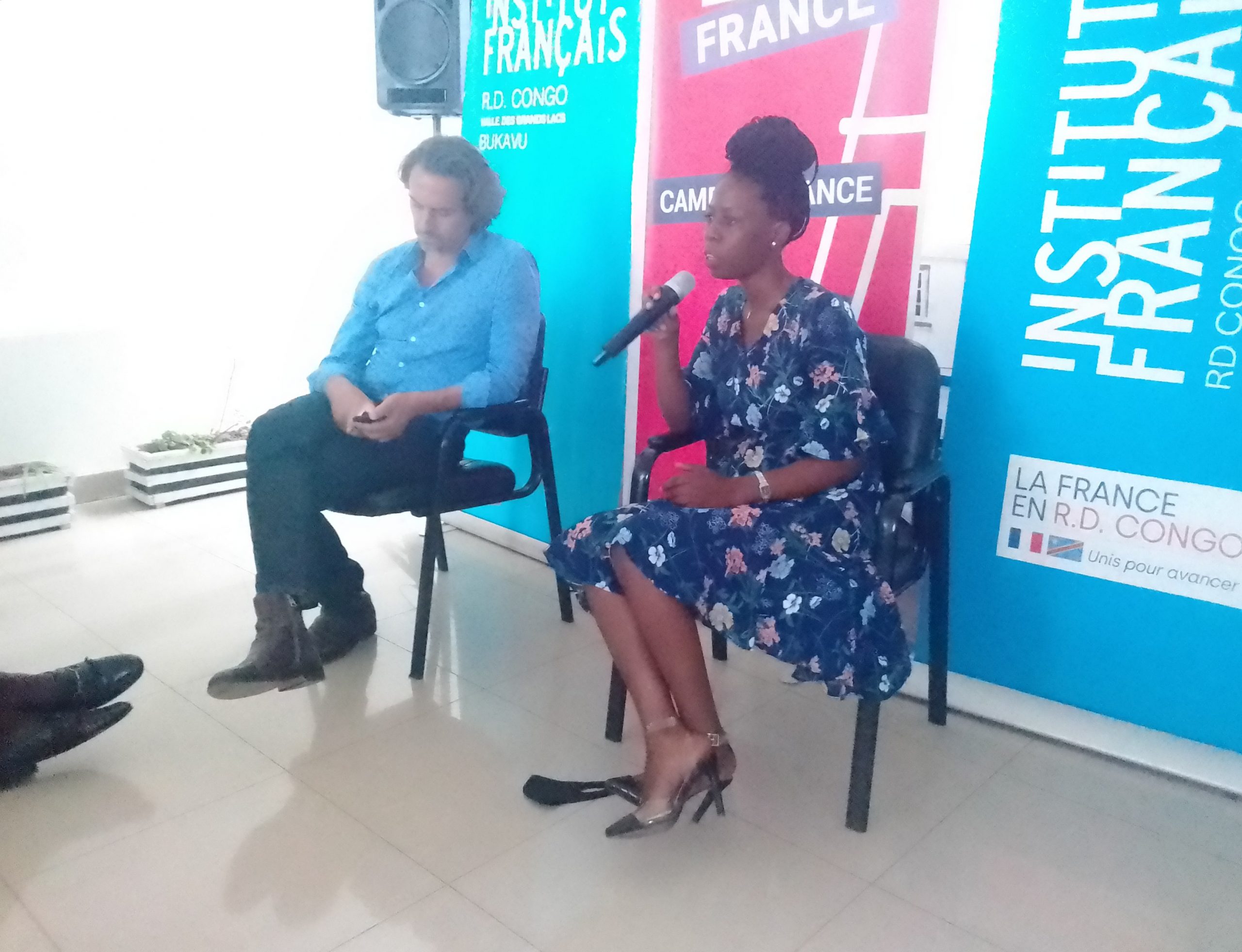 Clémentine la jeune entrepreneur et productrice du vin à Bukavu