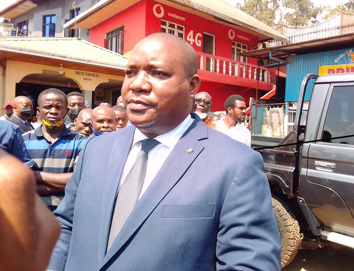 l'arrivée de Claude Nyamugabo à Bukavu