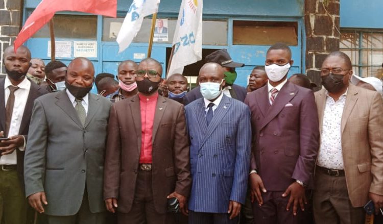 les nouveaux dirigeants de la commune de Kadutu