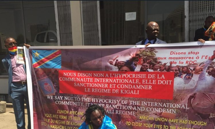Sit-in à Addis-Abeba par les DDH de la RDC