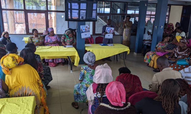 La base de Nabintu Ilunga Florence échange avec différentes associations de la ville de Bukavu_15 mars 2023