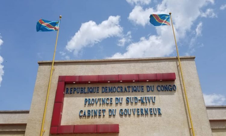 Cabinet du Gouverneur de la province du Sud-Kivu en RD Congo. Photo ©deboutrdc.net_06 mars 2023