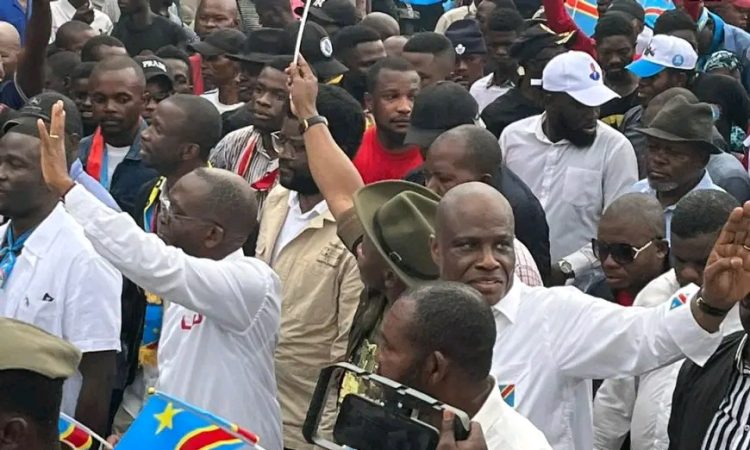 Marche de l'opposition à Kin_20 mai 2023. Photo©tiers