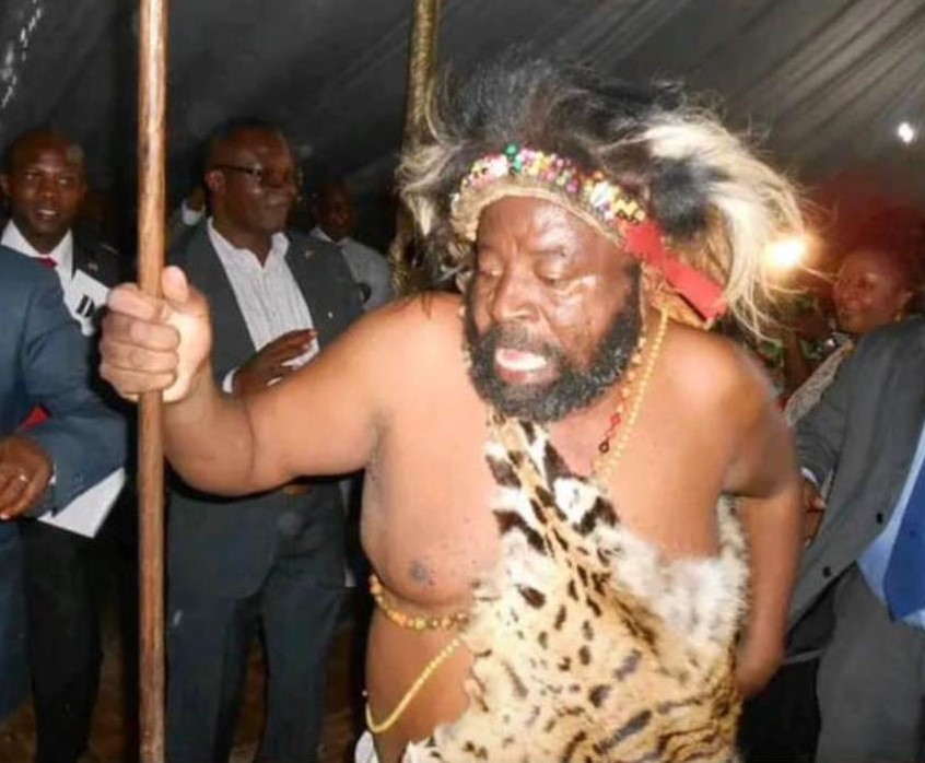 Aganze premier, artiste folklorique du Bushi, décédé le 20 juin 2023 à Kinshasa. Photo crédit tiers.