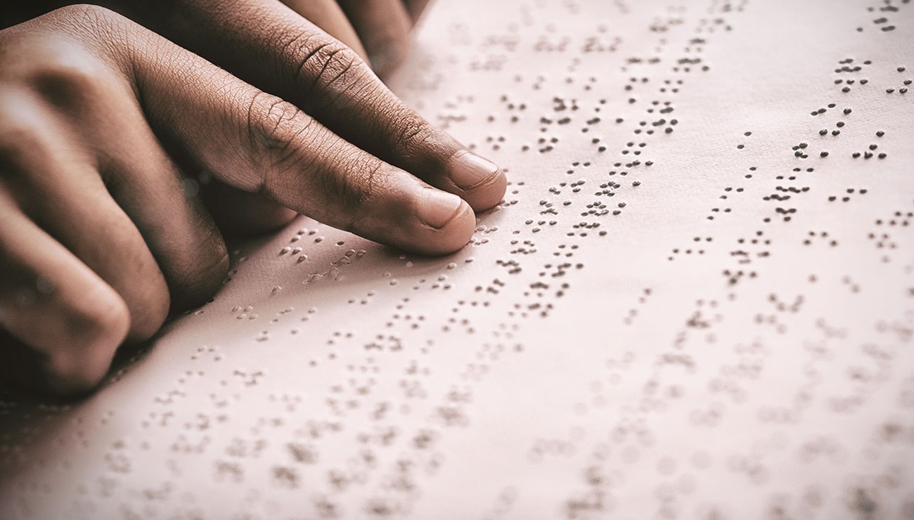 Ecriture braille_Photo d'illustration_crédit tiers.