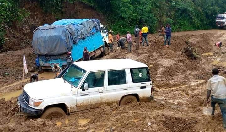 Route nationale n°2, Bukavu-Mwenga. Photo © tiers