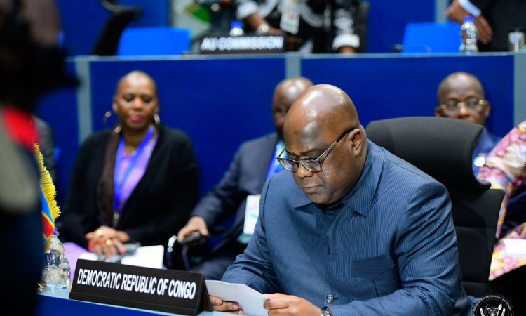 Félix Tshisekedi Tshilombo, RDC President_Addis Abeba, February 16th, 2024. ©Presidency of the DRC