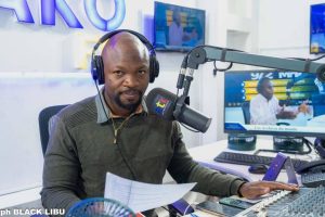 Journaliste Ricardo Olenga. Crédit tiers.