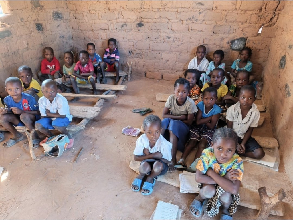 Une salle de classe dans le territoire de Mwenga